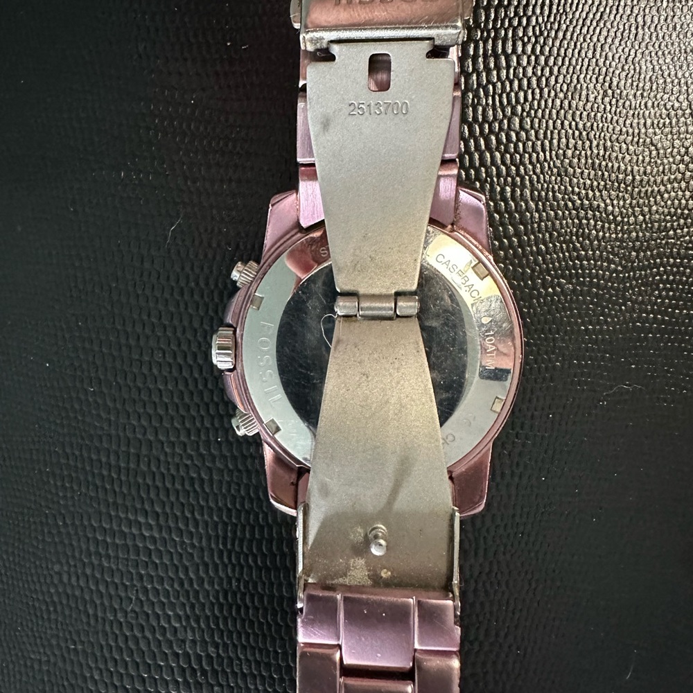 Fossil Tachymeter Purple Watch - Picture 7 of 11